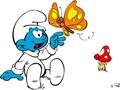 Màu với Smurfs để chơi trực tuyến